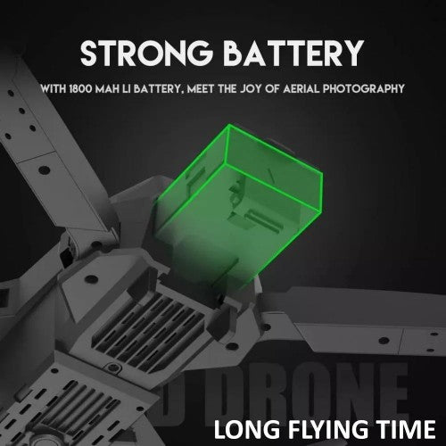4K FULL HD DRONE DUAL CAMERA WITH REMOTE CONTROL                                                           (Free COD) (1-Year Warranty) (100% Customer Satisfaction 😍) Imported From Dubai